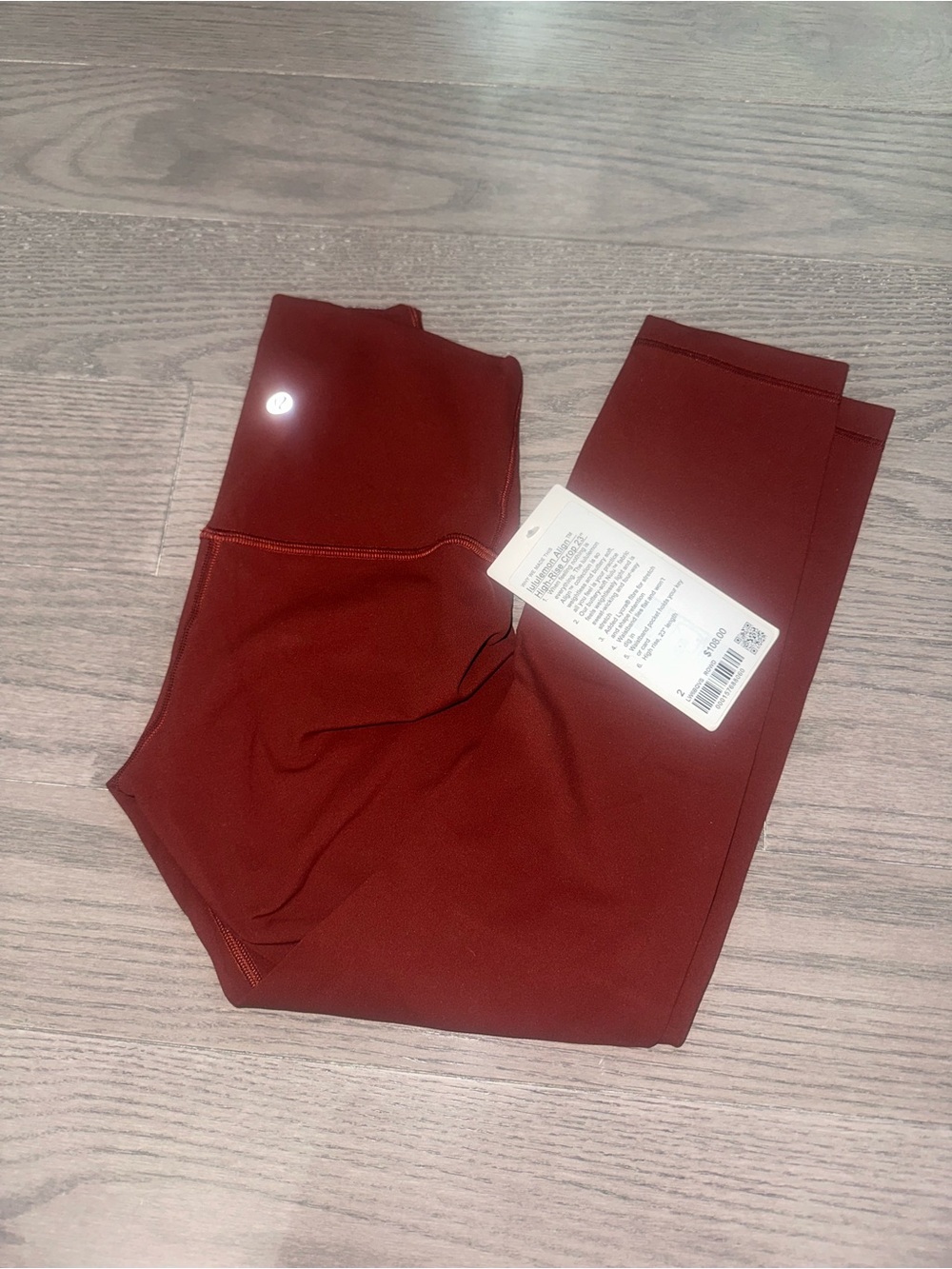 lululemon athletica Women’s Burgundy Leggings